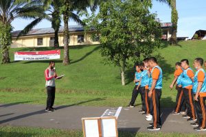 Polda Bengkulu Gelar Kegiatan Tes Kesamaptaan Jasmani Semester II 