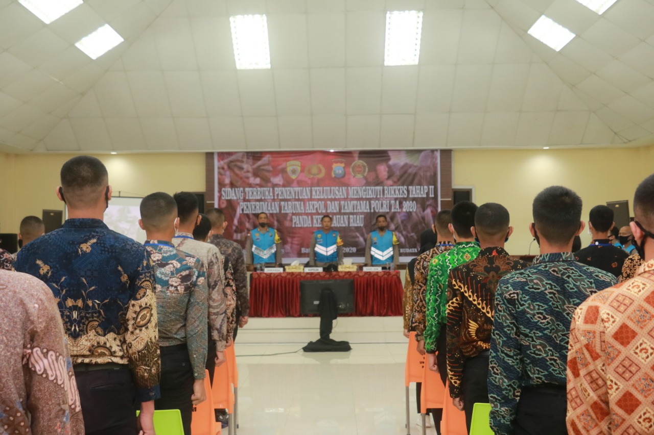 Seleksi Tamtama dan Akpol Polda Kepri Gelar Pemeriksaan Kesehatan