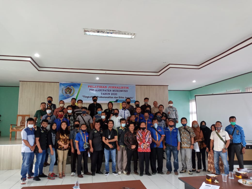 Bupati Mukomuko Buka Pelatihan Jurnalistik PWI