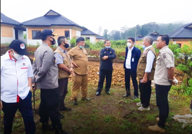 Tinjau Huntap Relokasi Tahap Ke III Ini Harapan Bupati Karo