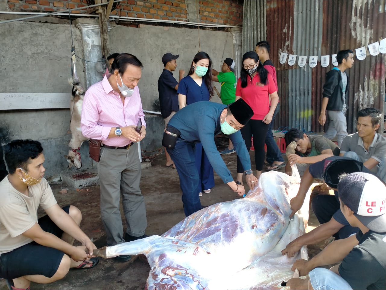 Laksanakan Qurban Putra Mas Langsung Bagikan ke Masyarakat