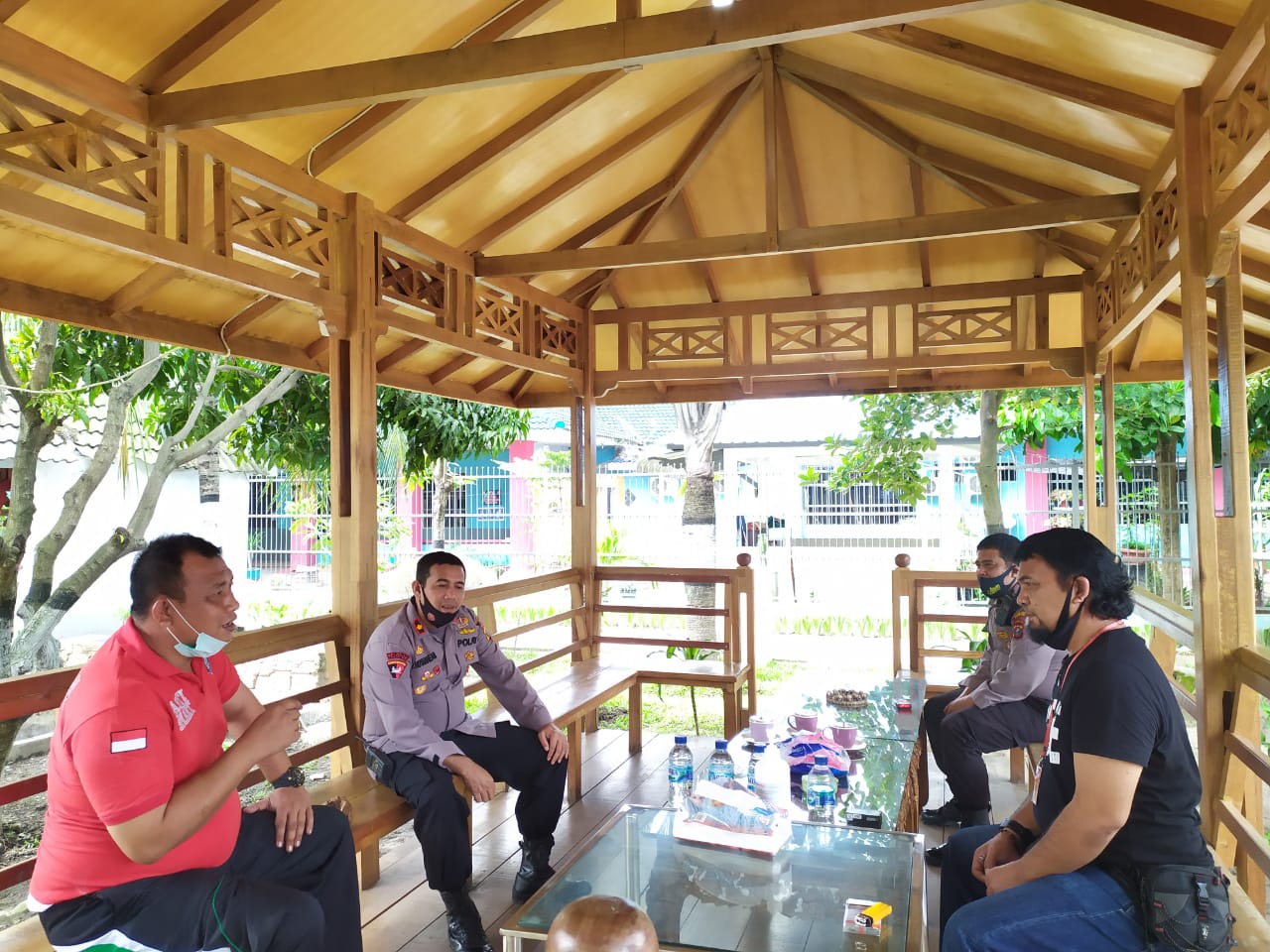 Kapolsek Medan Coffee Morning Bareng Ka Rutan Kelas I A Medan