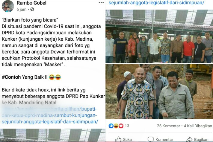 Kunker DPRD Padangsidimpuan ke Madina Tuai Polemik
