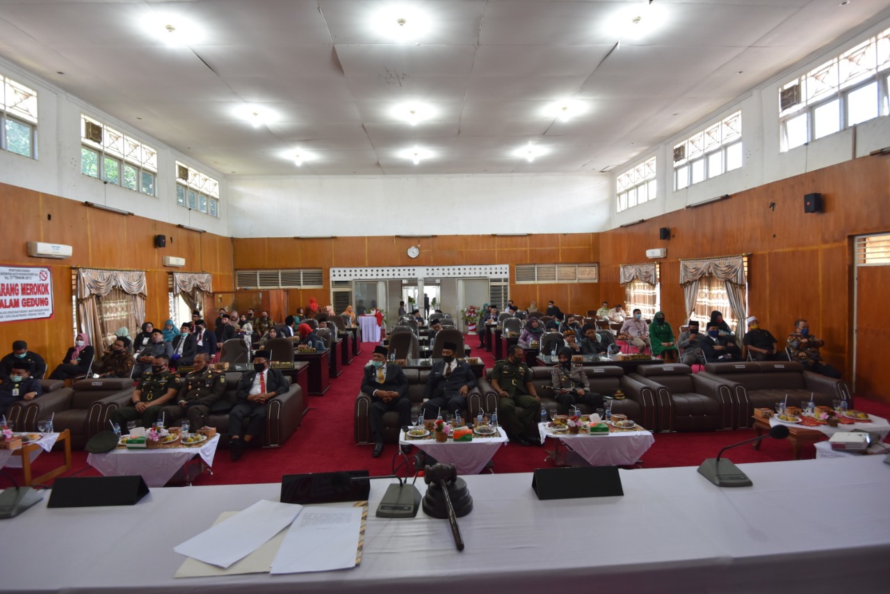 Walikota Sidimpuan Ikuti Pidato Kenegaraan Secara Virtual