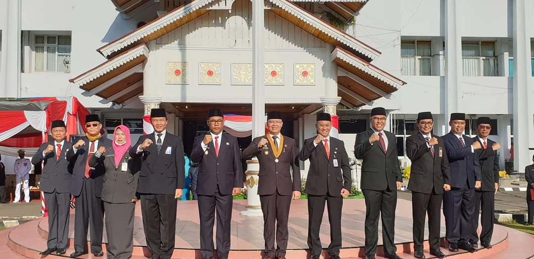 HUT RI ke-75 Gubernur Rohidin : Jadikan Semangat Kemerdekaan Sebagai Modal Bangkit dari Keterpurukan