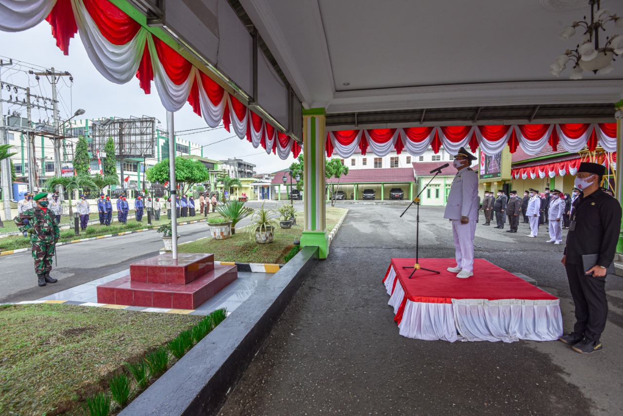 Peringatan HUT RI Pemkot Padangsidimpuan Gelar Upacara