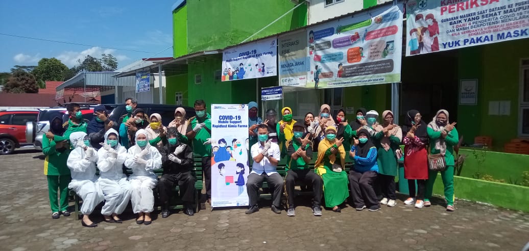 Kimia Farma dan Puskesmas Simpang Periuk Adakan Rapid Test Gratis
