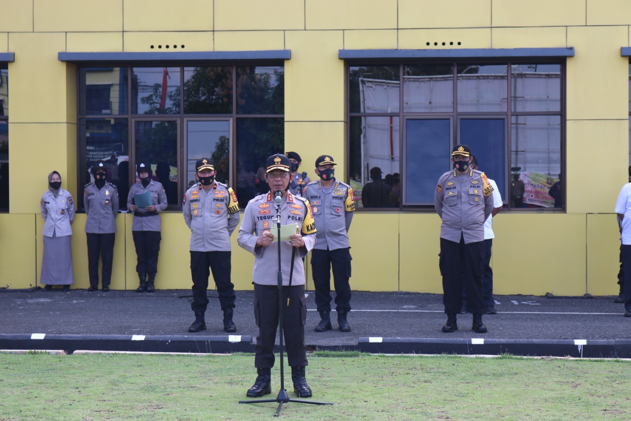 Polda Bengkulu Gelar Penandatanganan Pakta Integritas Rekrutmen Bintara