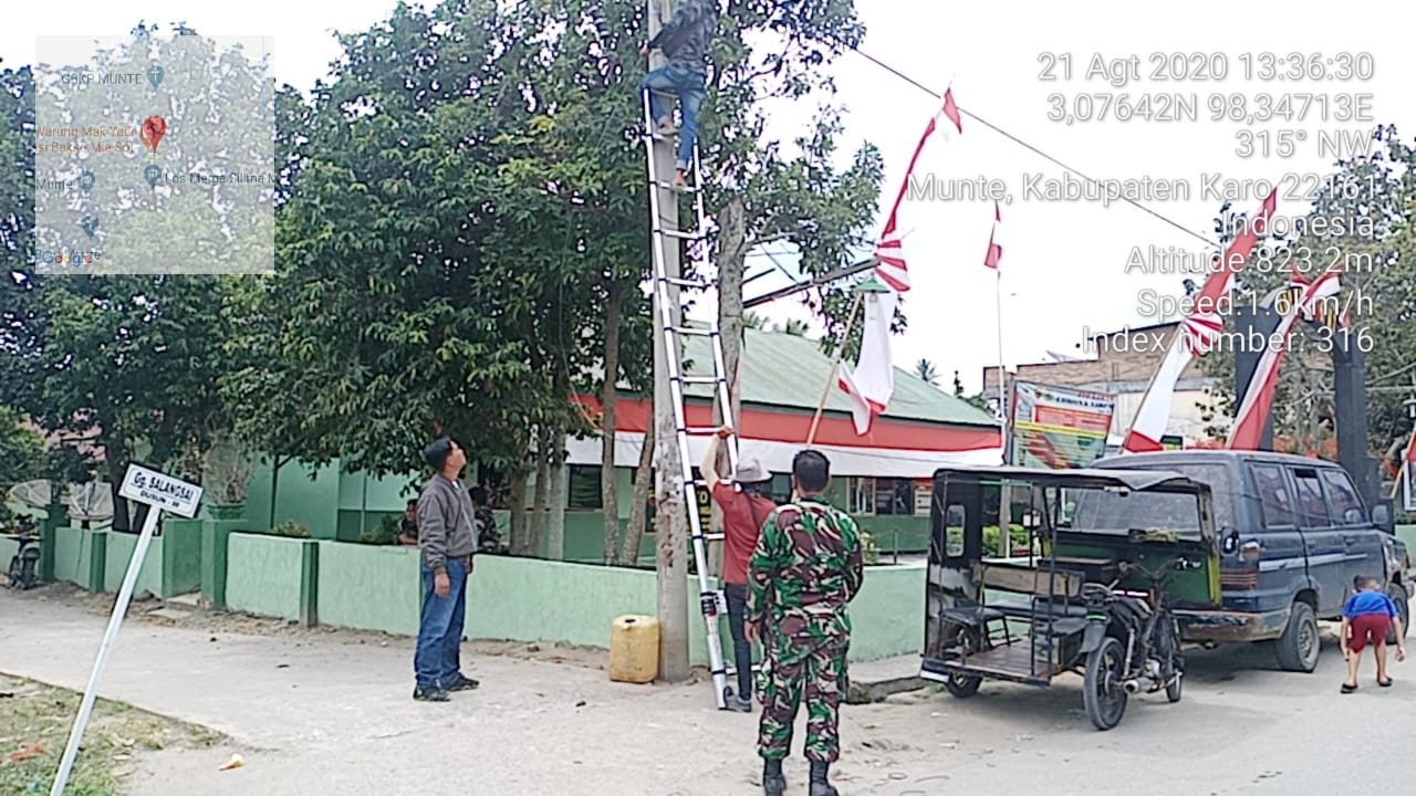Koramil 06/Munte Fasilitasi Wifi Gratis dan HP Babinsa Untuk Siswa Belajar