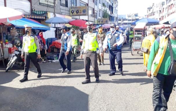 Kasus Covid-19 Meningkat Tim Pendisiplinan Lubuklinggau Gencarkan Patroli