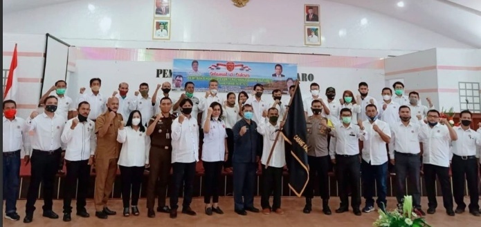 DPC KMDT Karo Dikukuhkan Ini Harapan Bupati Karo