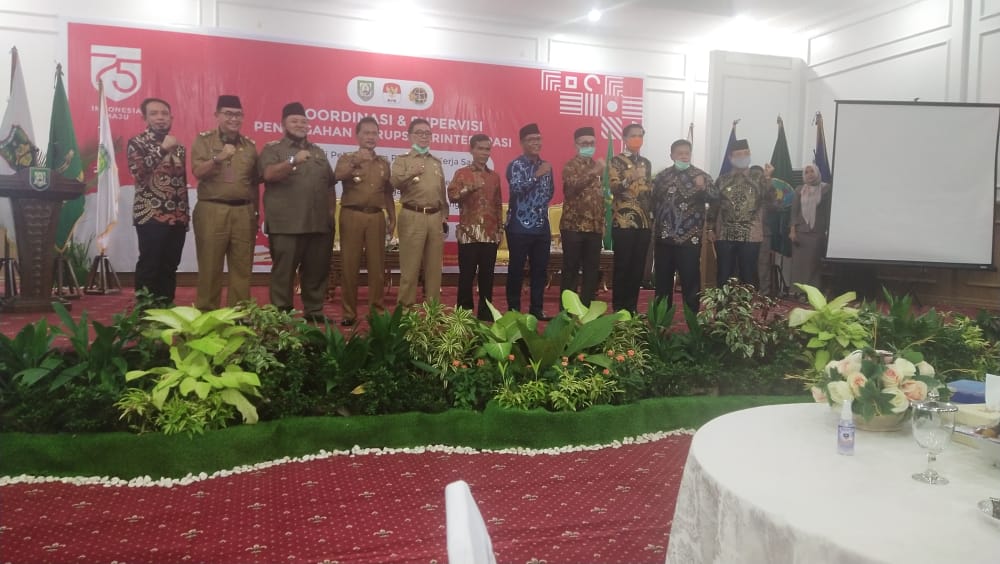Rakor Bersama KPK Pemda se-Provinsi Bengkulu Siap Perkuat Sinergi