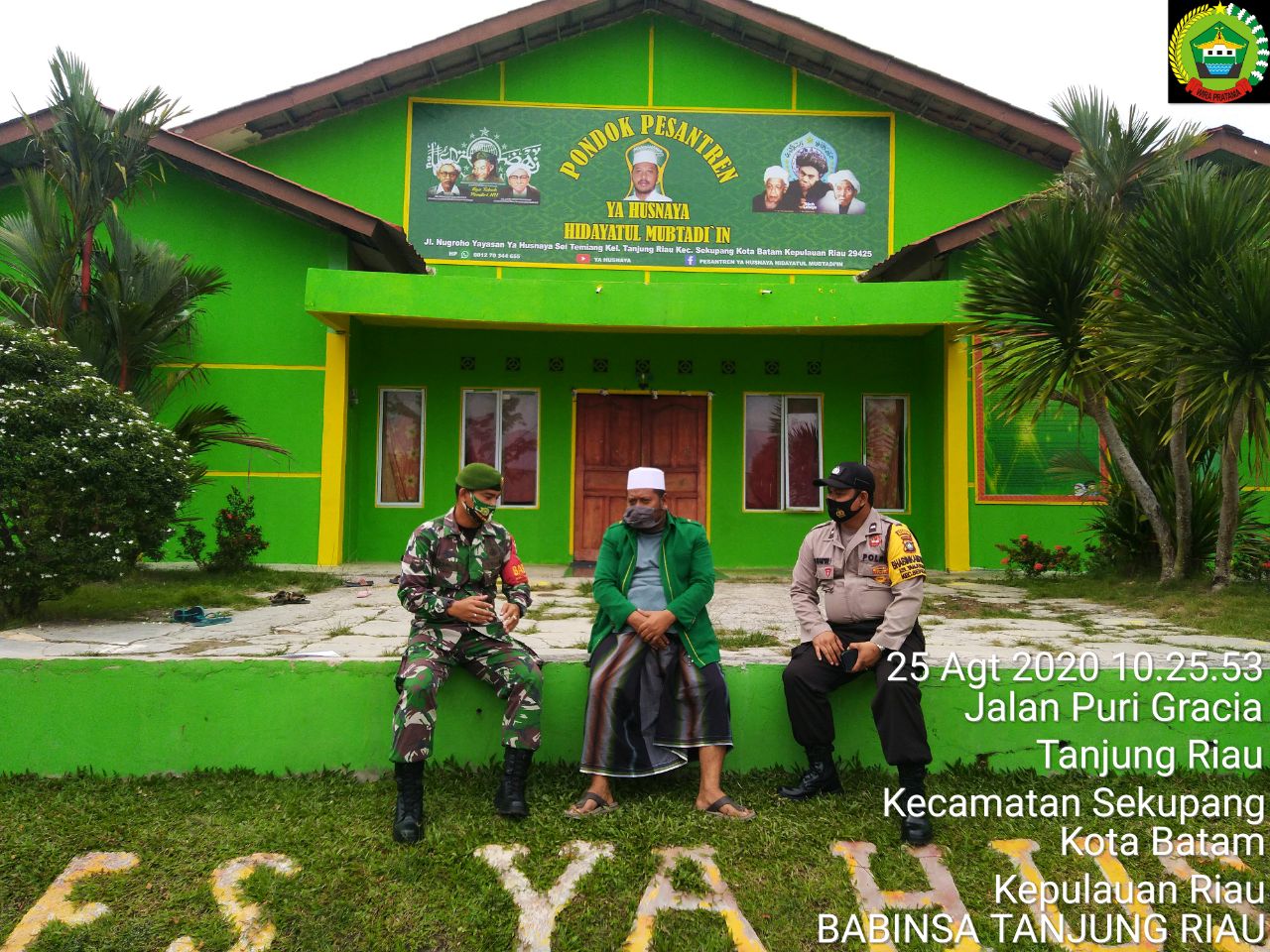 Babinsa 03 Tanjung Riau Lakukan Ajangsana ke Ponpes Ya Husyana Sei Tamiang