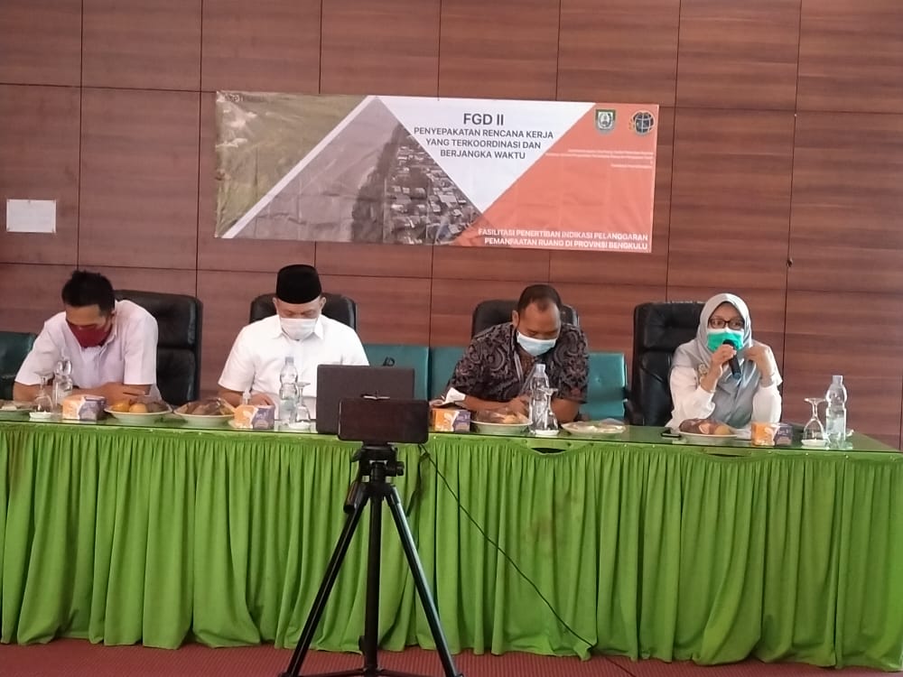 Pemprov Bengkulu dan DJPRPT-DPPR Komitmen Atasi Pelanggaran Pemanfaatan Ruang