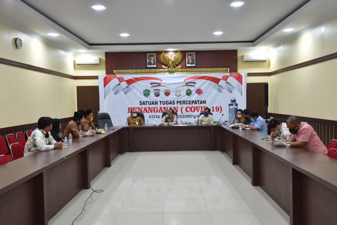 Walikota Padangsidimpuan Audiensi Bersama Kepala MTS/MA