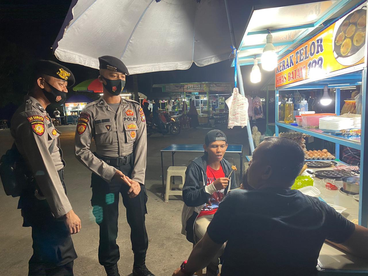 Patroli Dialogis di Kawasan Bengkong, Polda Kepri Himbau Masyarakat Terapkan 3 M