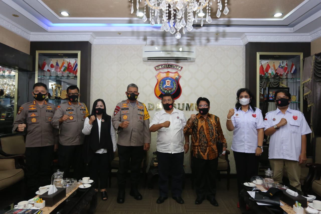 DPP KMDT Audiensi Bersama Kapolda Sumatera Utara