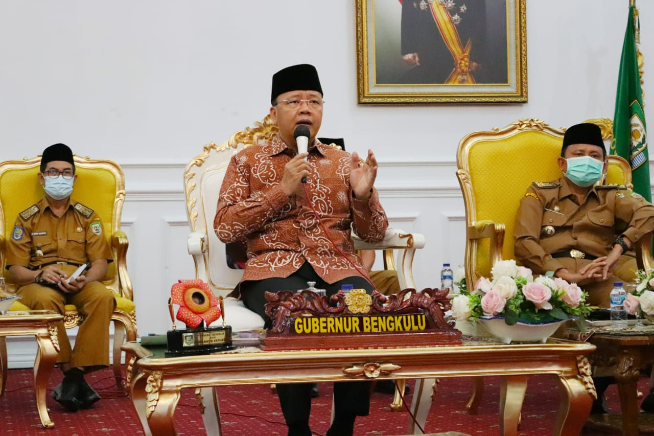 Kerucutkan Kegiatan OPD Gubernur Rohidin Tekankan Efisiensi