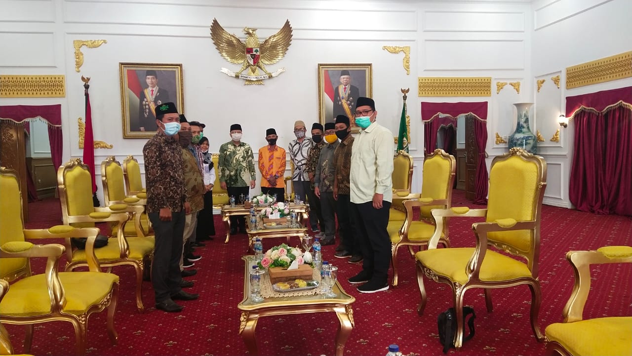 Gubernur Rohidin Terima Audiensi PSN NU Provinsi Bengkulu 
