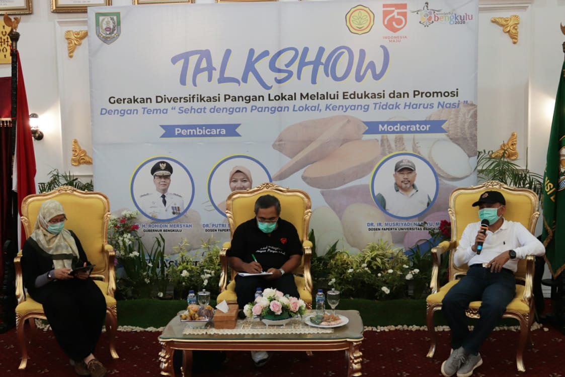 Dukung Ketahanan Pangan Nasional Pemprov Bengkulu Akan Optimalkan Diversifikasi