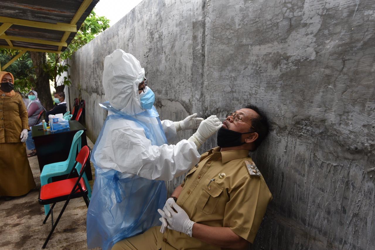 Dapat Kuota 226 Dinkes Padangsidimpuan Gelar Swab Massal