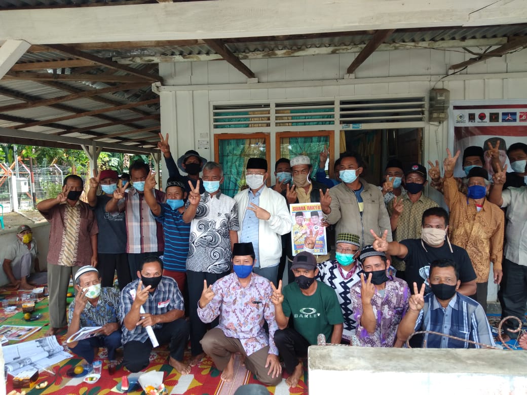 Jalan Provinsi di Mukomuko Berprogress Masyarakat Tanjung Mulya Tetapkan Hati Untuk Rohidin-Rosjonsyah