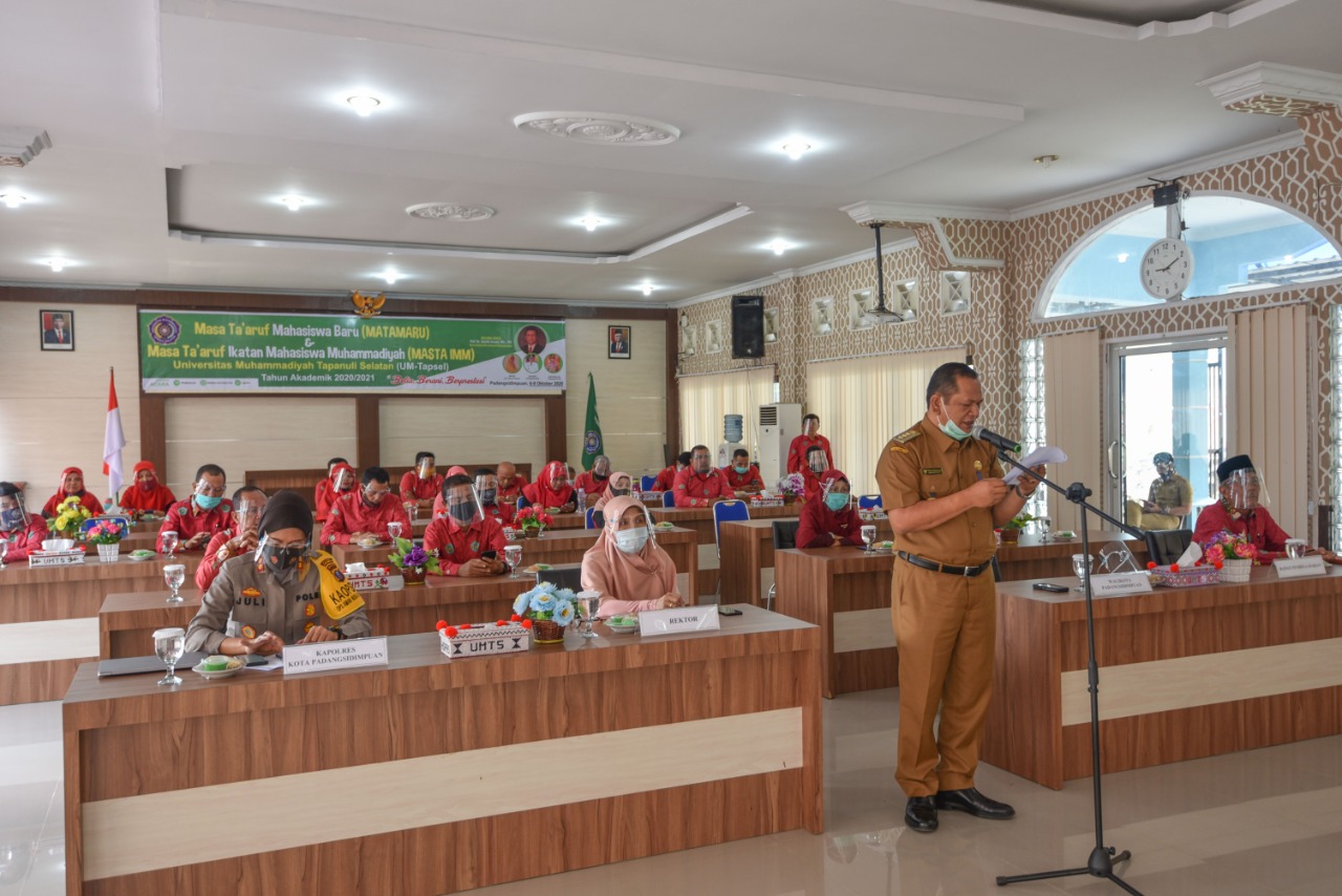 Walikota Padangsidimpuan Buka Matamaru Universitas Muhammadiyah