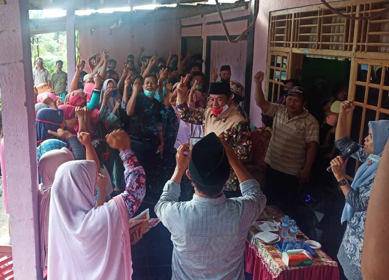Paparkan Capaian Pembangunan Lebong Rohidin-Rosjonsyah Buat Masyarakat Tenangan Terkesan