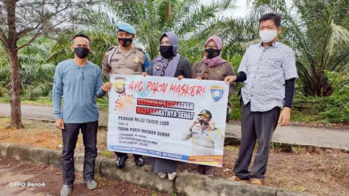 Operasi Yustisi, Polsek Muara Bangkahulu Lakukan Patroli Dialogis