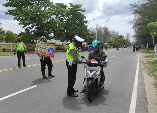 Patuhi Prokes, Polda Bengkulu Fokus Edukasi Dan Teguran 