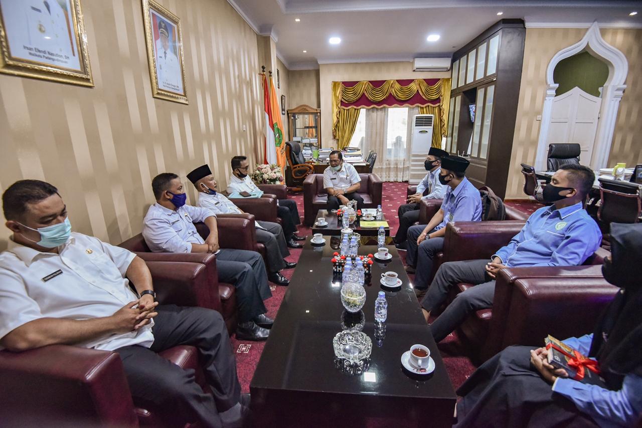 Walikota Padangsidimpuan Dukung Penuh Pelantikan BKPRMI