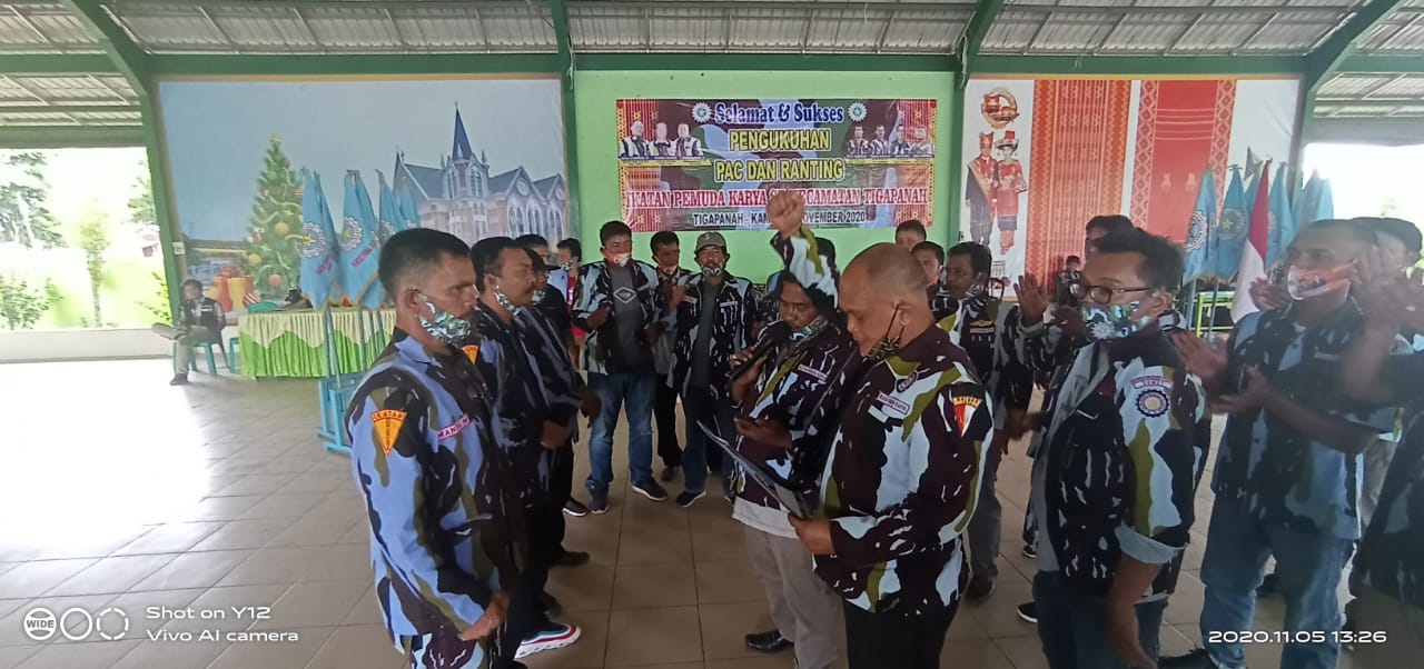 DPD IPK Karo Kukuhkan PAC dan Ranting Se-Kecamatan Tigapanah