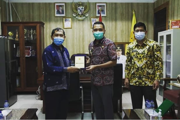 Wakil Bupati Dairi Sambut Kunjungan Kerja Bupati Karo