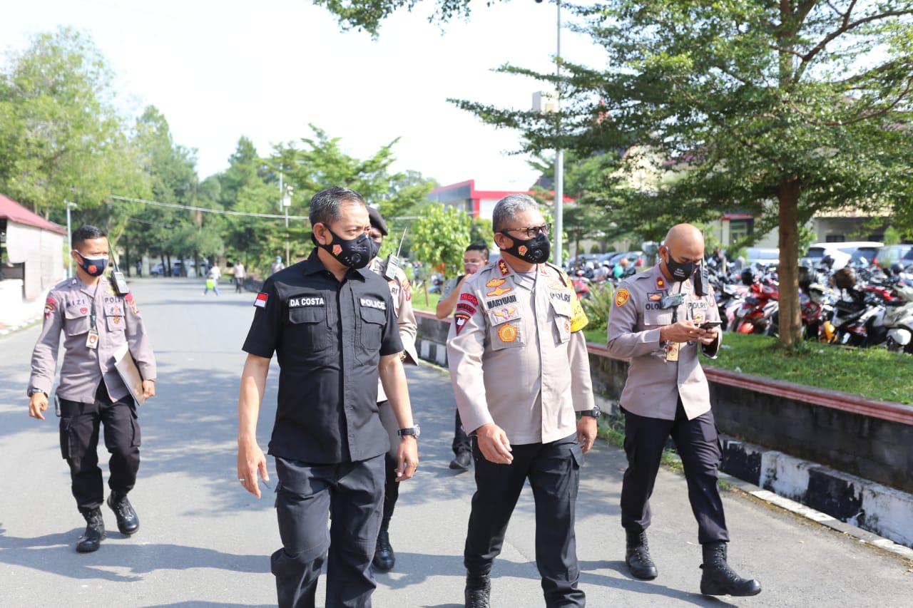 Kapolda Sumut Pimpin Pemusnahan Barang Bukti Pengungkapan Kasus Narkotika