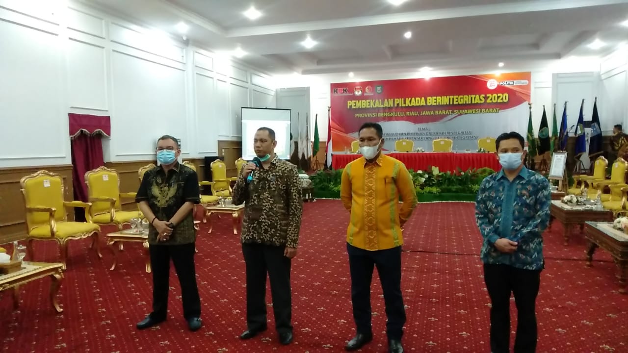 Pesan KPK untuk Masyarakat Bengkulu : Pililah Pemimpin yang Berintegritas dan Jujur
