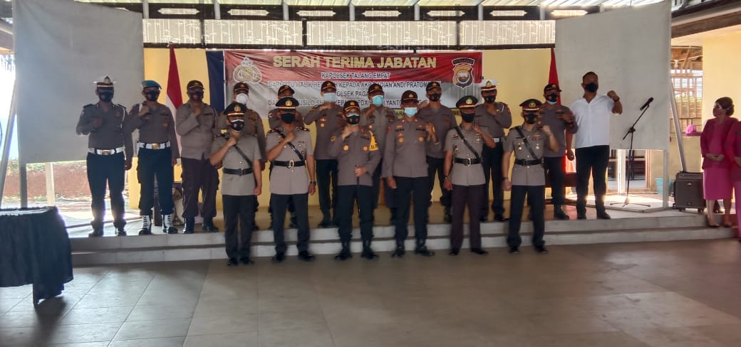 Kapolres Benteng Pimpin Sertijab Dua Kapolsek