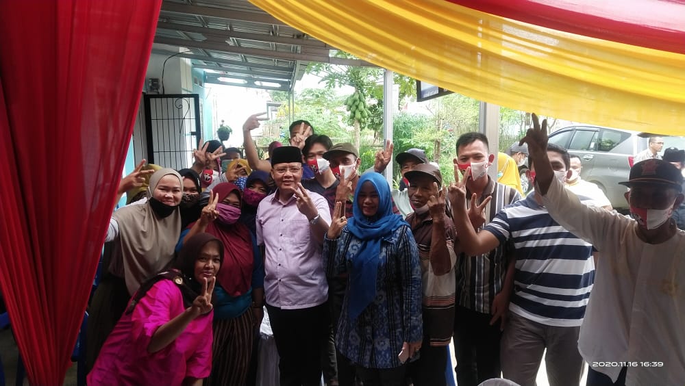 Lewat Doa Masyarakat Pagar Dewa Perteguh Hati Menangkan Rohidin-Rosjonsyah