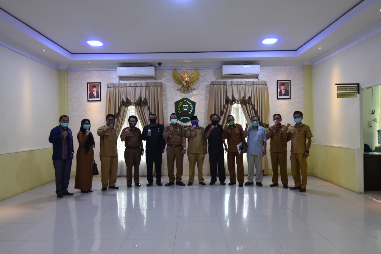 Dewan Pendidikan Padangsidimpuan Audiensi Bersama Walikota