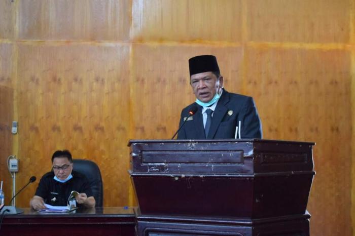 Walikota Sidimpuan Sampaikan Ranperda APBD ke DPRD