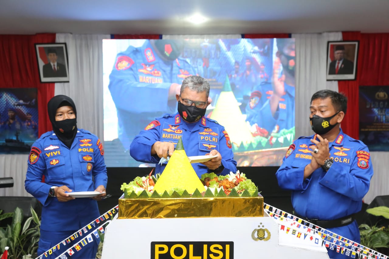 Syukuran HUT Polairud Ke 70 Kapolda Sumut : Banggalah menjadi bagian dari Polairud pertama di Indonesia