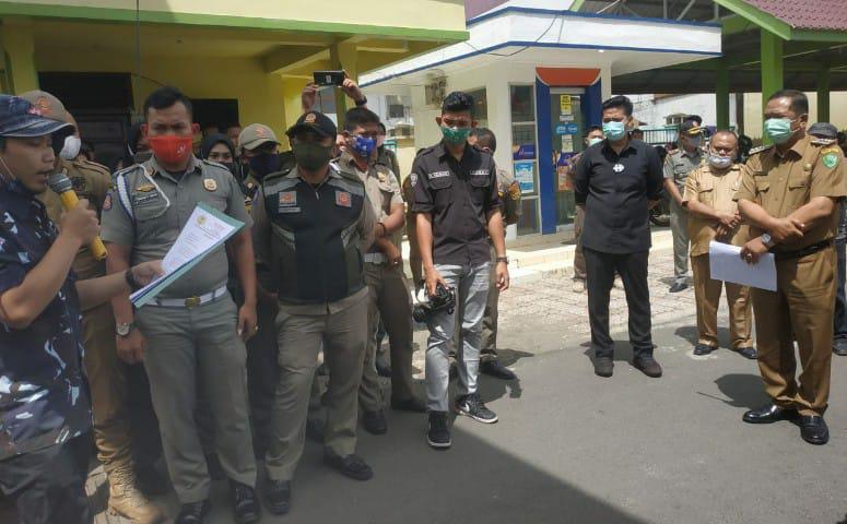 Gelar Unjuk Rasa AMPI dan Mahasiswa Tolak Kahadiran Toko Modern