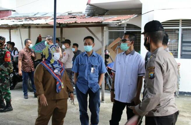 Bersama Aparat dan Penyelenggara Pemilu Amsakar Keliling Meninjau Distribusi Logistik