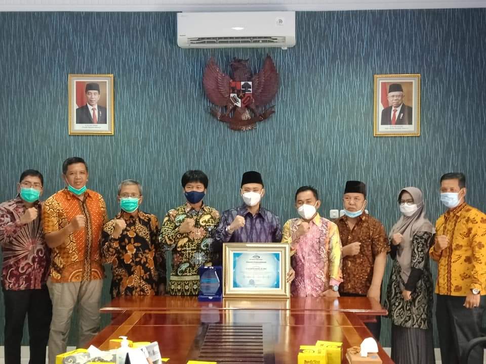 PDAM Kota Bengkulu Dapat Penghargaan dari BPKP