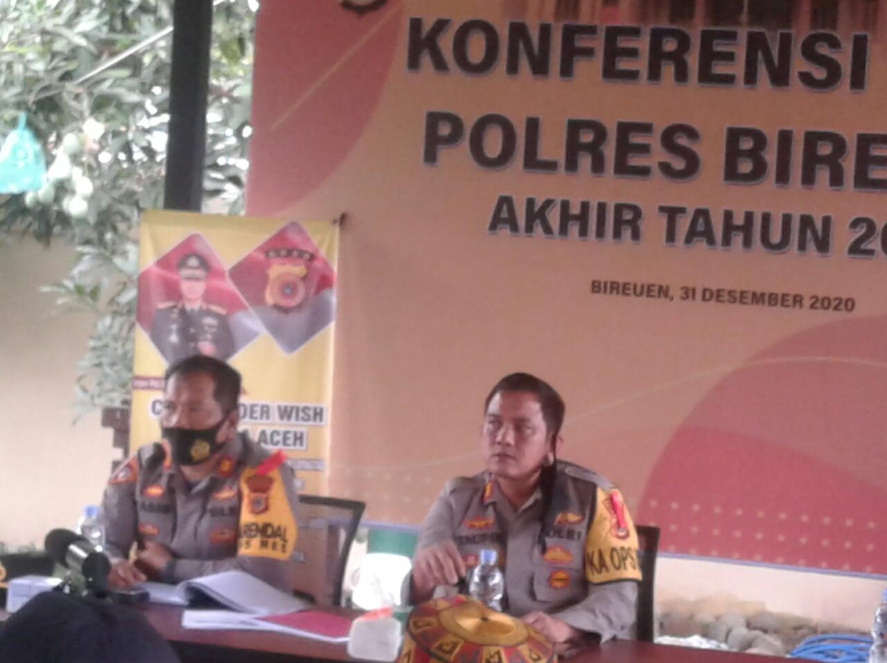 Kapolres Bireuen Imbau Masyarakat Tidak Gelar Perayaan Malam Pergantian Tahun