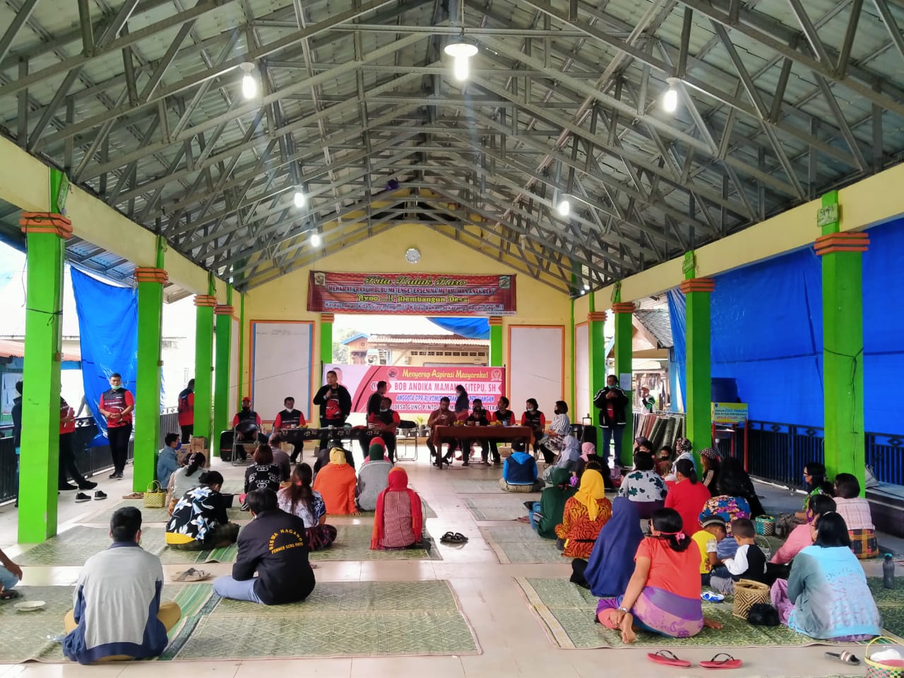 Bob Andika Tampung Usulan Masyarakat Desa Gung Pinto