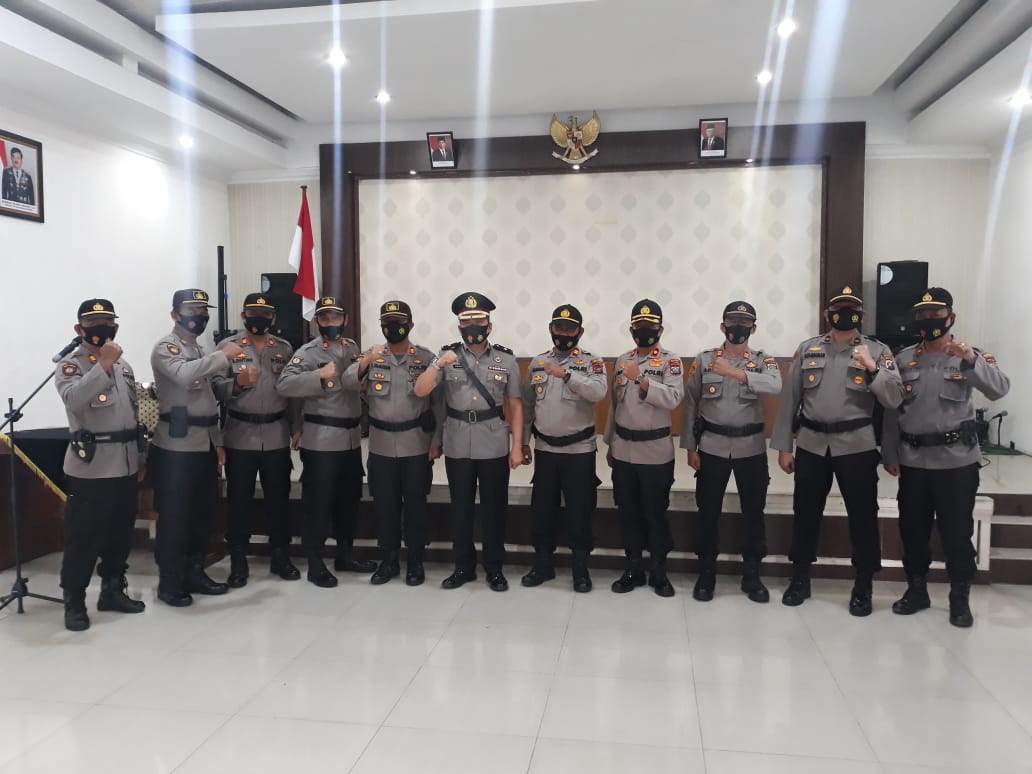 Kapolres Karo Pimpin Sertijab Wakapolres