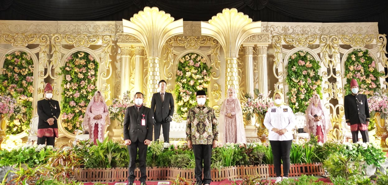 Edukasikan Simulasi Pernikahan Sesuai Prokes Gubernur Rohidin Bantu 4.500 Pekerja Vendor Bangkit