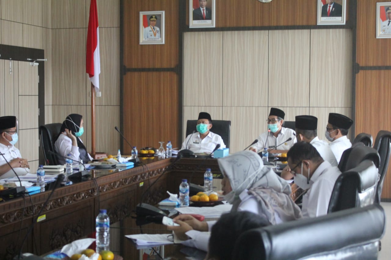 Pemprov Bengkulu Bahas Pergeseran APBD untuk Penanganan Covid-19