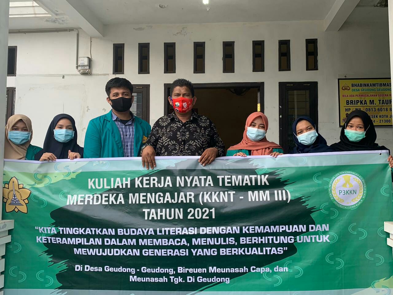 Geuchik Dan Tim PKK Desa Geudong-Geudong Sambut Baik Mahasiswa Unsyiah Banda Aceh
