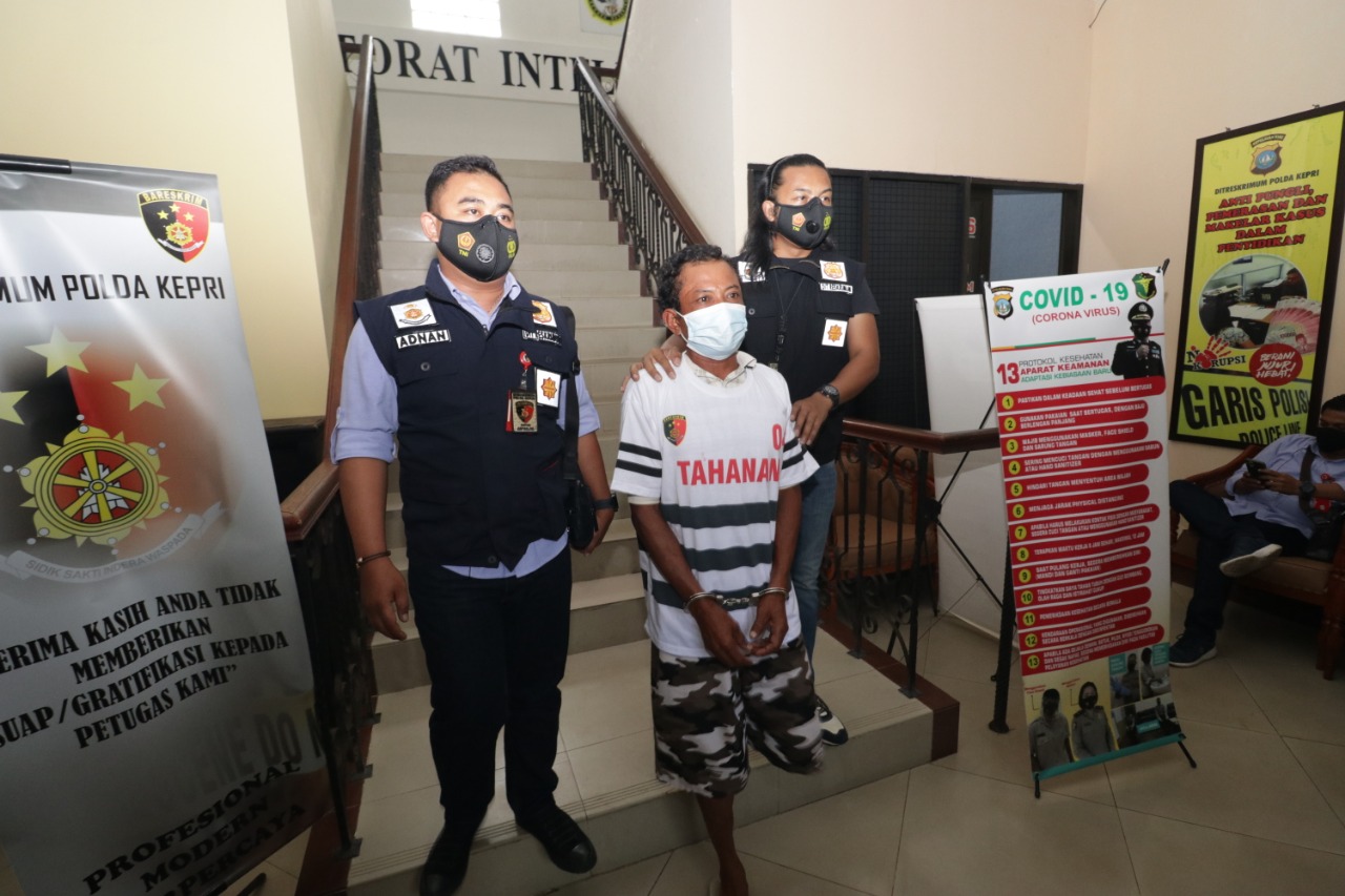 Cabuli Anak Dibawah Umur Paruh Baya Asal Batam Diciduk Polisi